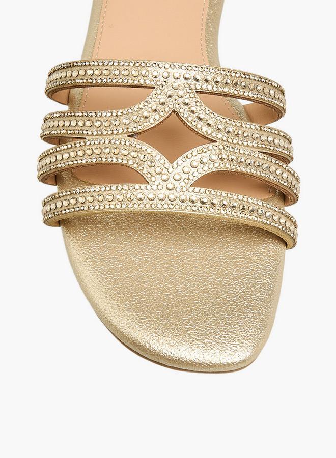 فلورا بيلا من شو إكسبرس صنادل نسائية مزينة من فلورا بيلا بتصميم سهل الارتداء مجموعة رمضان - Image 4